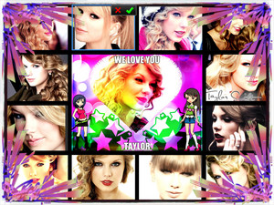pizap taylor collages by me♥