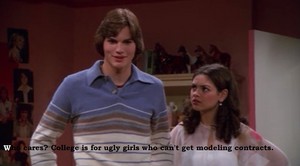  Donna and Kelso Speaking About College