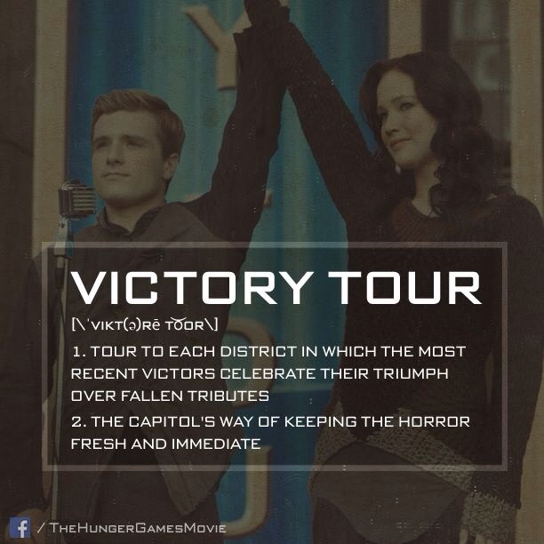 hunger games victory tour posters