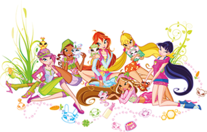  Winx with their pets