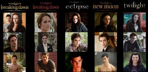 From Twilight to Breaking Dawn part 2