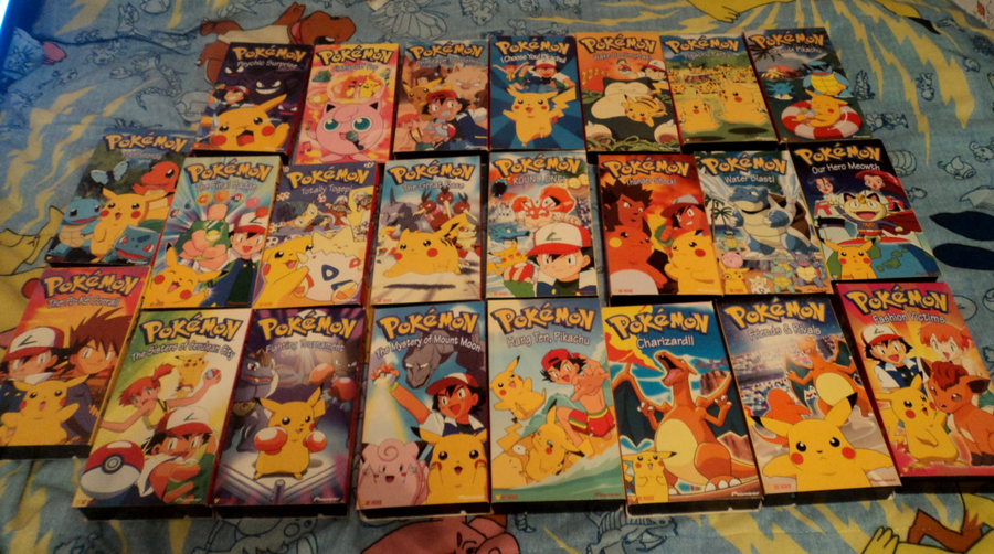  Pokemon VHS Collection