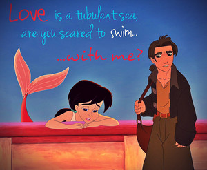 Love is a turbulent sea
