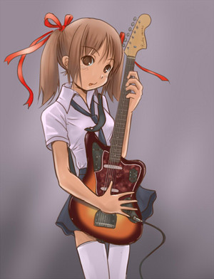  日本动漫 girl 吉他