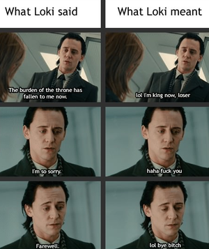  Loki berkata vs meaning