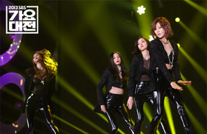  AfterSchool performing first upendo and Friendship Project on SBS Gayo Daejun