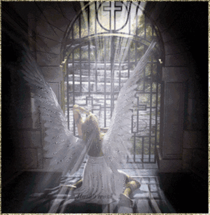 angel at the gates