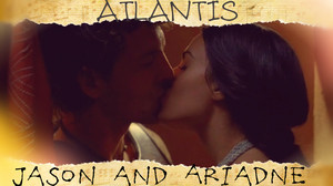 Jason and Ariadne kiss