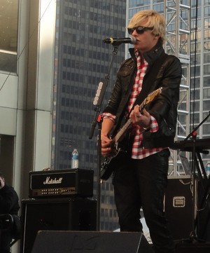 Ross Playing at a Concert