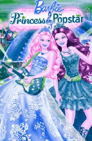  barbie in the princess and the popstar recoloured