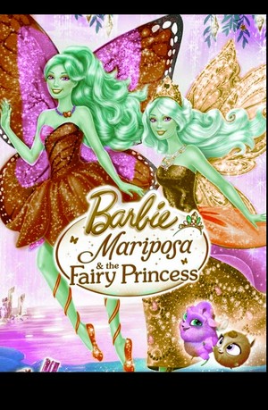  Барби mariposa and the fairy princess recoloured