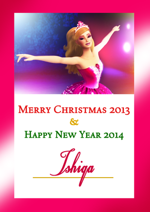  Merry বড়দিন Ishiqa!