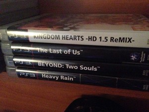  Kingdomhearts/The Last Of Us/Beyond Two Souls/Heavy Rain