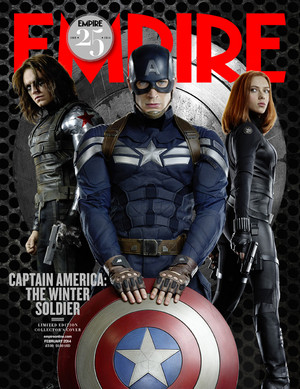 Captain America: The Winter Soldier covers Empire Magazine