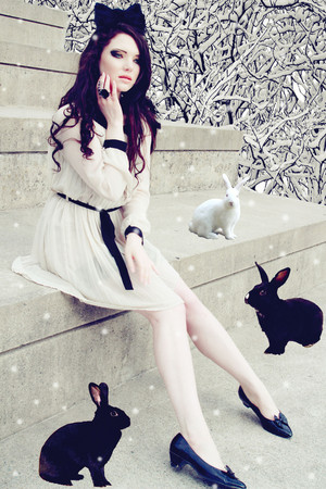  Black and White Rabbits