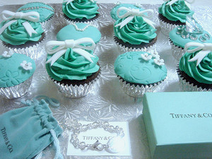  cupcake from Tiffany and Co.