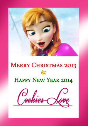  Merry Рождество Cookies-Love!