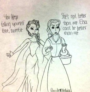  Belle and Elsa