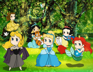  Princesses in the Forest