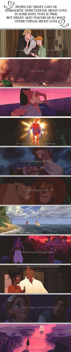  What Disney Taught About tình yêu