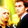  The Tenth Doctor with Rose Tyler