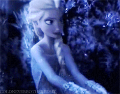  Elsa trying to free herself