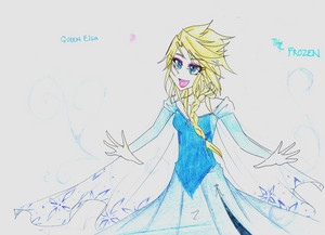  Elsa The Snow 퀸