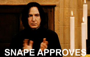  Snape Approves | Via WeHeartIt
