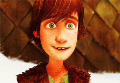  Hiccup's smiles in Gift of the Night Fury