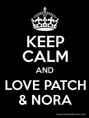  Keep Calm and upendo Patch & Nora