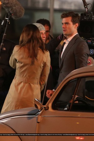  50 Shades of Grey 8th December Filming