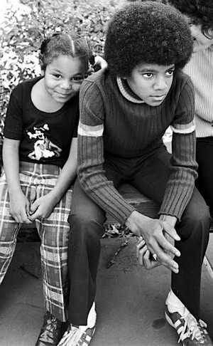 Janet And Michael As Children Back In 1972