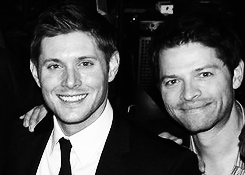  Misha and Jensen - SPN 100th Episode Party