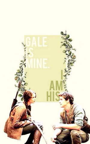  Katniss and Gale ♡