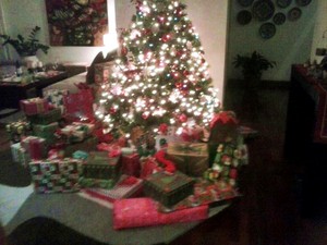  Santa brought my family a few presents last night <3