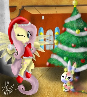  Decorating with Fluttershy and Angel