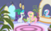  Rarity and Fluttershy at the Spa