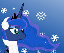 Princess Luna in Winter Icon