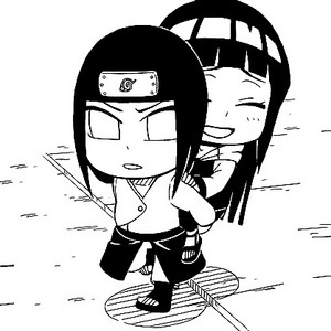  Naruto Sd Neji and Hinata