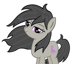 Octavia's Mane Blowing in the WInd