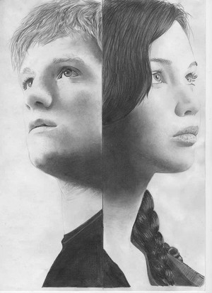  Katniss and Peeta ♡
