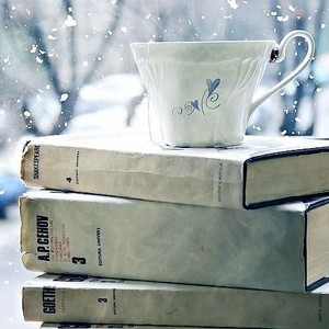  libros with té ♡