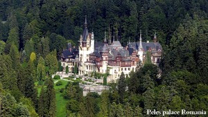  Peles palace in the Carpathian mountains, Romania