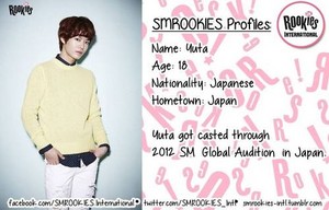  Newly launched Pre-Debut Team SMROOKIES “YUTA”