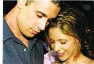  Sarah and Freddie at the Summer Catch Premiere on August 22nd 2001