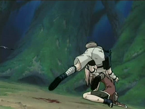  Sasuke saves Sakura