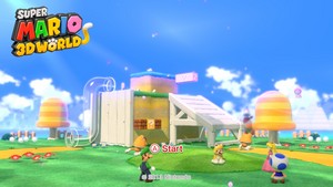  Mario 3D World karatasi la kupamba ukuta