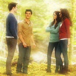  Edward, Bella, Jacob and Renesmee