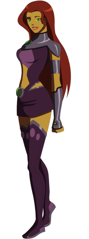  young justice starfire