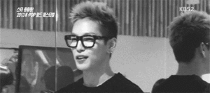  ♥ Him Chan Wearing Glasses♥